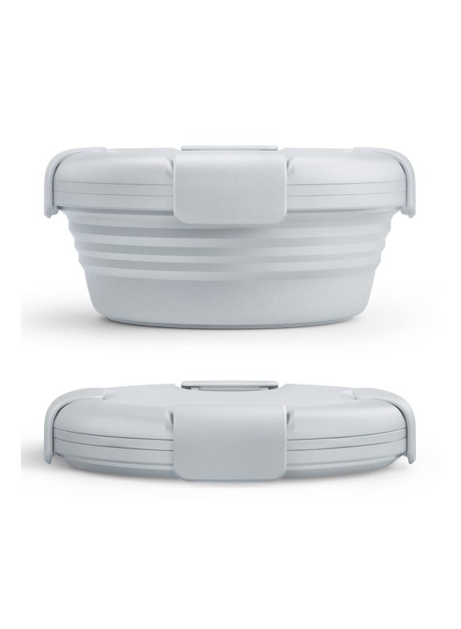 Collapsible Silicone Bowl, 36oz - Versatile Reusable Bowl for Hot  Cold Foods - Ideal for Travel, Meal Prep, Camping  Hiking - Microwave  Dishwasher Safe for Easy Cleaning